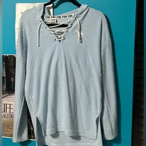 VS Pink light blue hoodie!